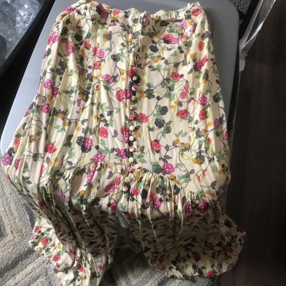 V Cristina maxi skirt